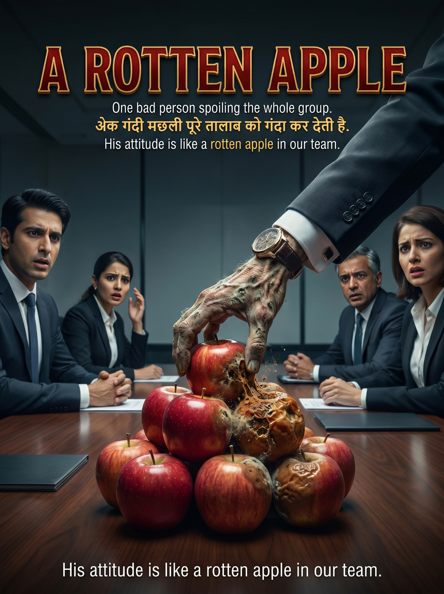A ROTTEN APPLE